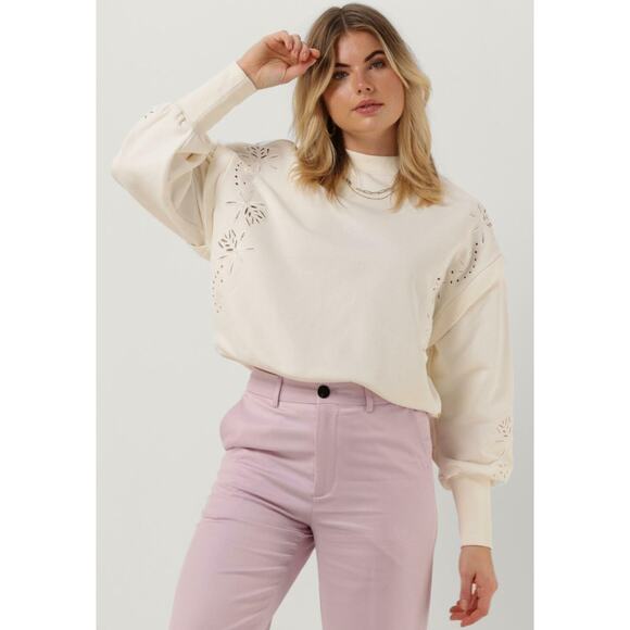 Scotch & Soda Eyelet Crewneck Sweatshirt - Picture 1 of 6